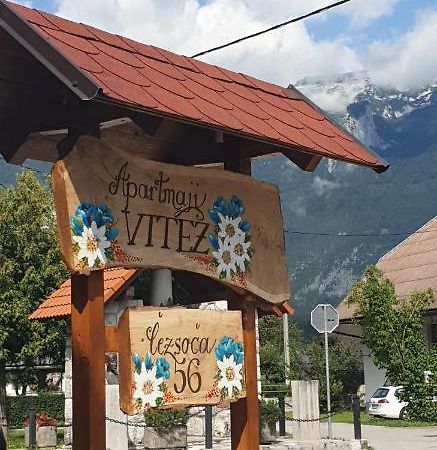 Apartmaji Vitez Apartma 2 Bovec Zewnętrze zdjęcie